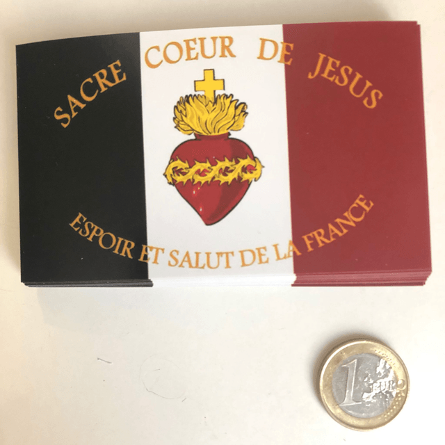 Stickers du Sacré-Cœur, espoir et salut de la France