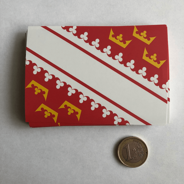 Stickers du drapeau de l’Alsace