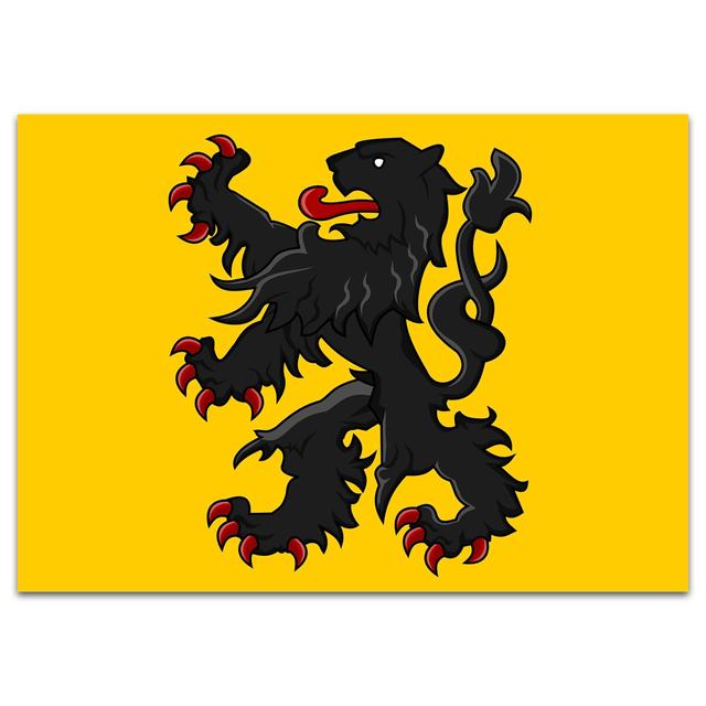 Stickers du drapeau de la Flandre