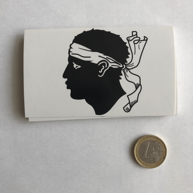 Stickers drapeau de la Corse