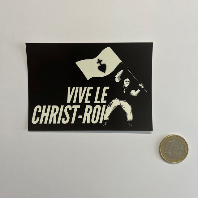 Stickers "Vive le Christ-Roi" @ines_bambam