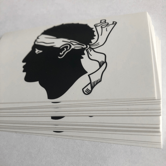 Stickers drapeau de la Corse