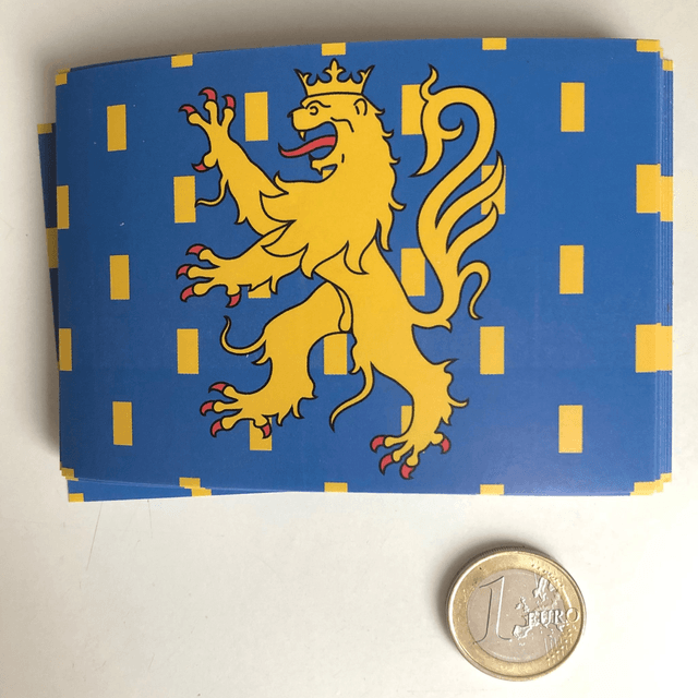 Stickers drapeau de la Franche-Comté