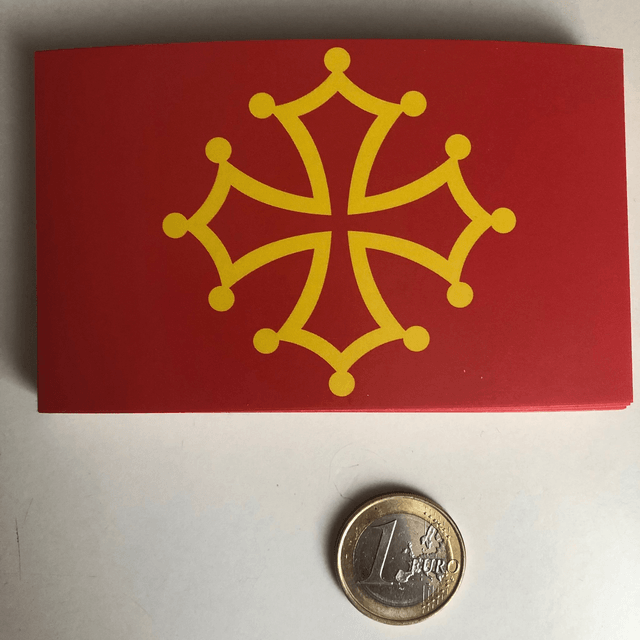 Stickers drapeau de la Croix Occitane