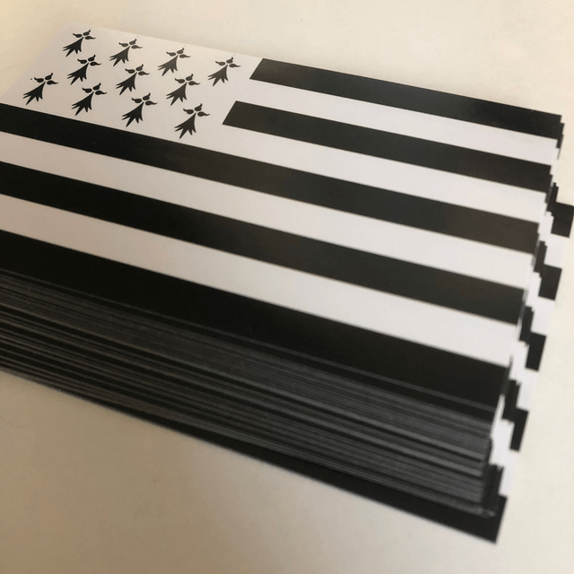 Stickers drapeau de la Bretagne