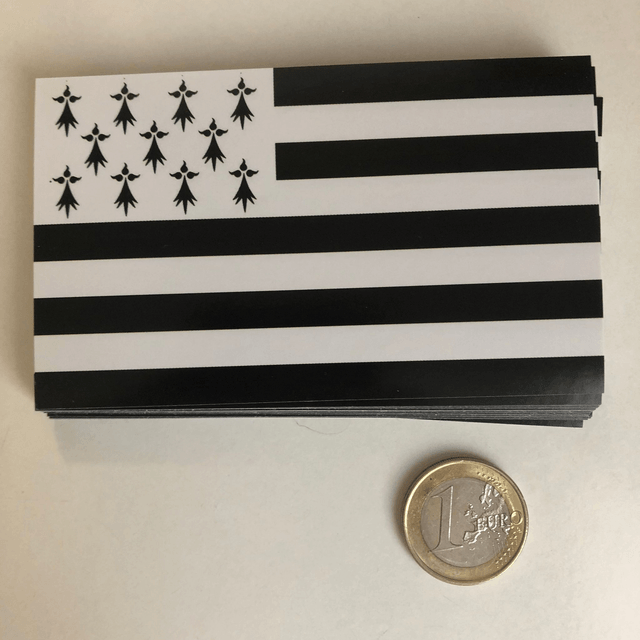 Stickers drapeau de la Bretagne