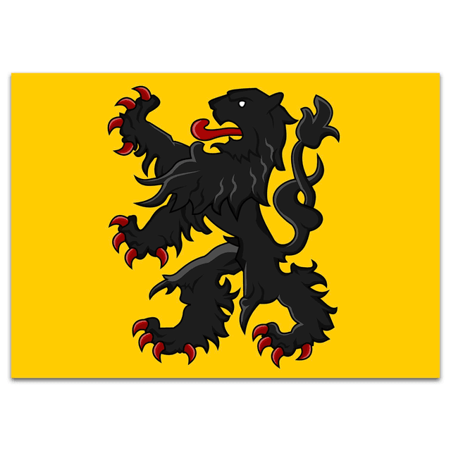 Stickers du drapeau de la Flandre